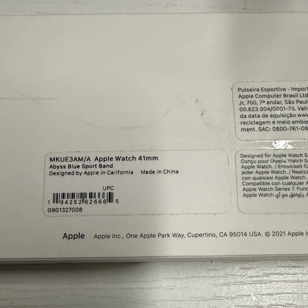 Apple Midnight Blue Watch Band